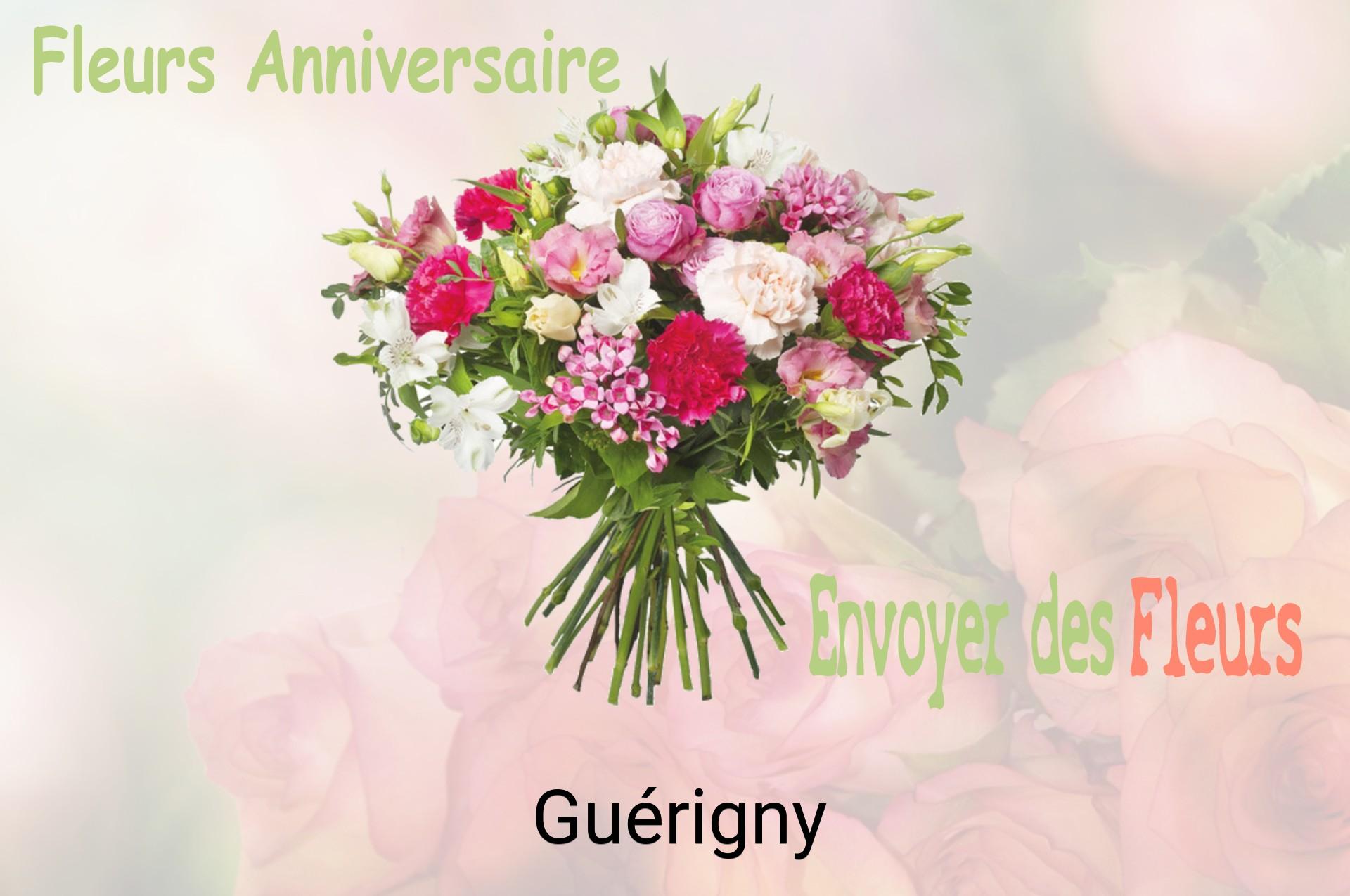 Bouquet de fleurs d’anniversaire livré à Guérigny
