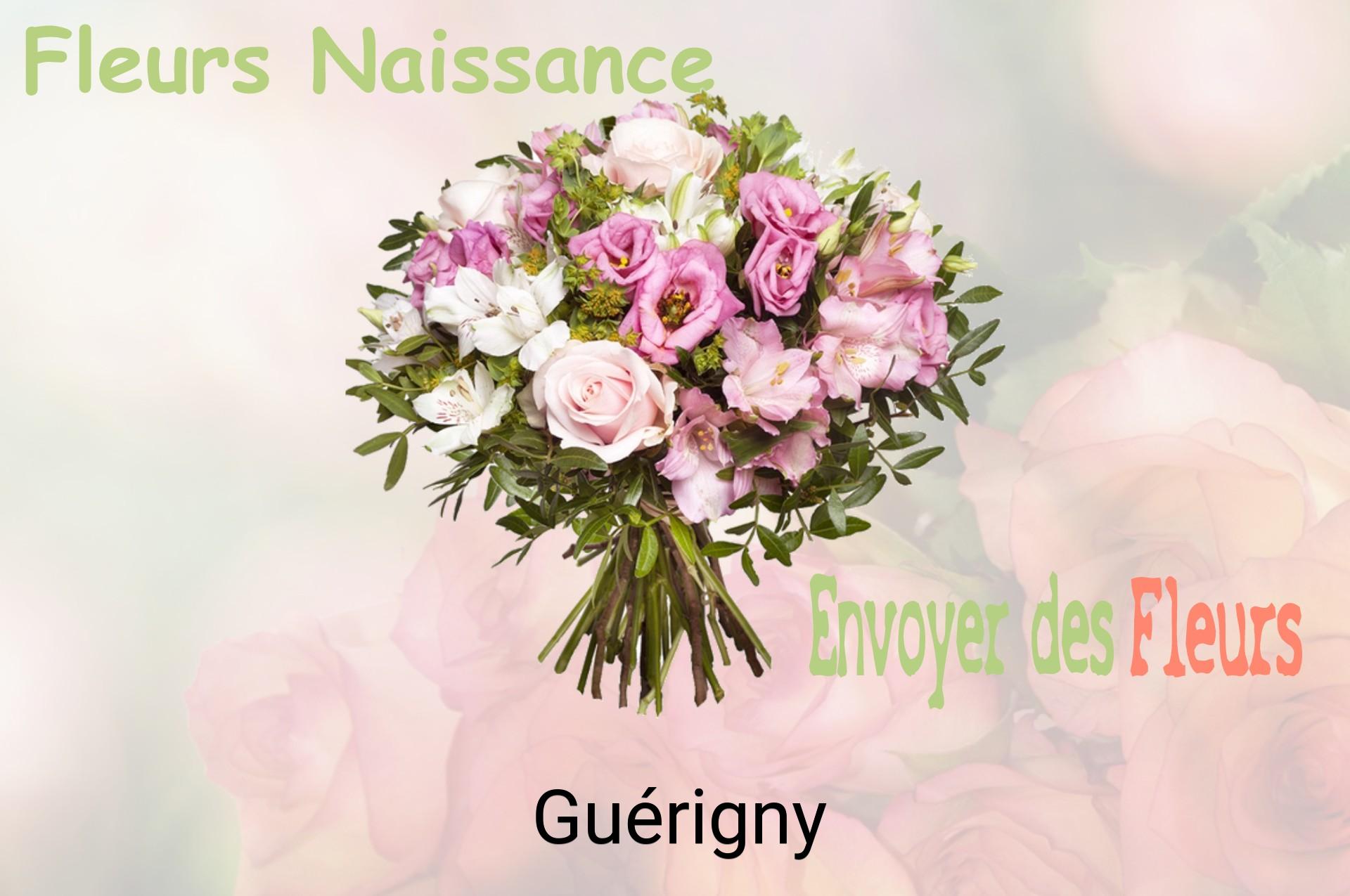 Bouquet de fleurs de naissance livré à Guérigny